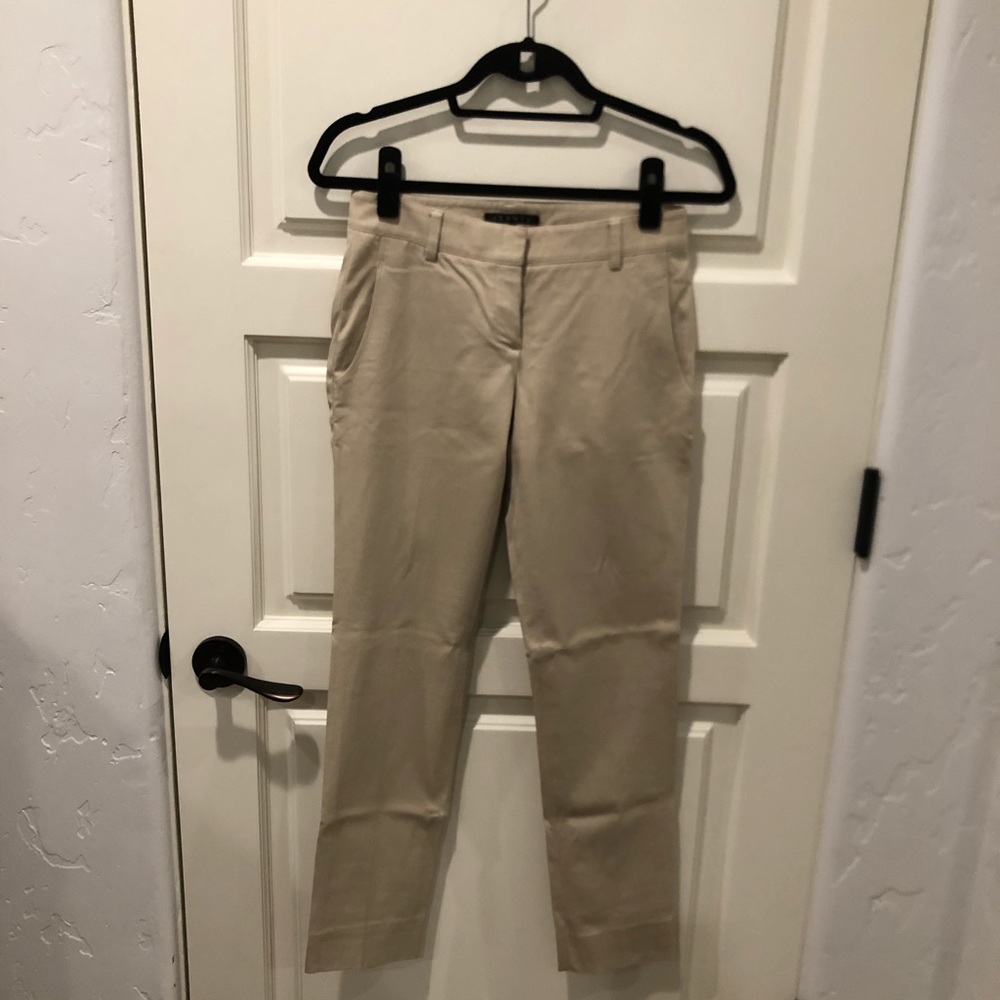 Theory tan pants
